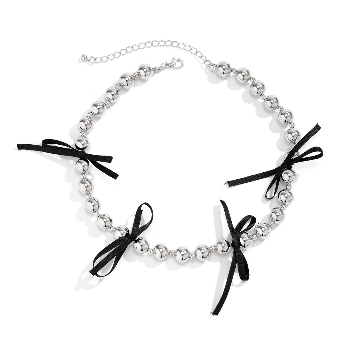 Damen elegante Halskette mit Schleifenmotiv Shop Nory