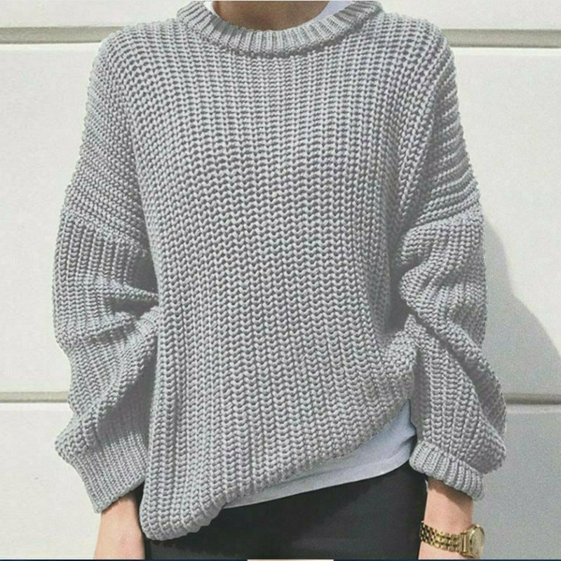 Shopnory | Fester Strickpullover mit Hochwertiger Verarbeitung