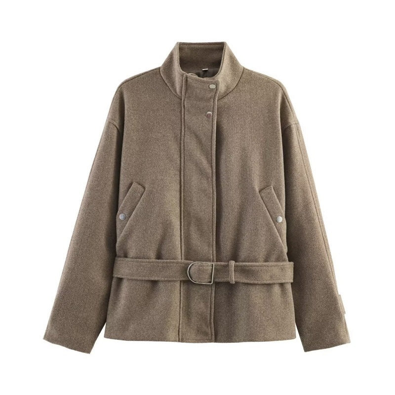 Damen Modische und wendbare Wolljacke