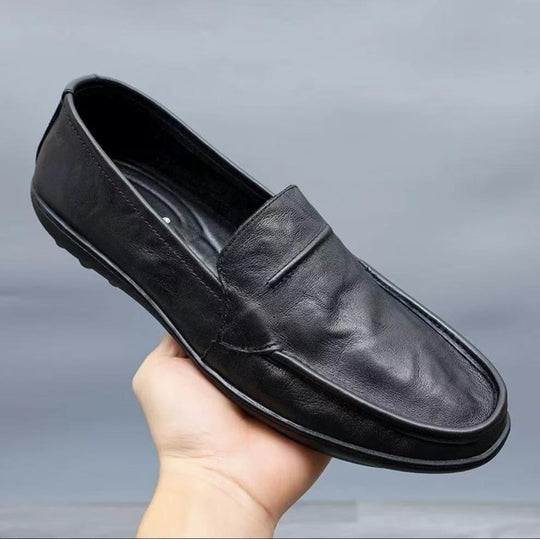 Herren elegante Mokassins aus hochwertigem Leder Shopnory