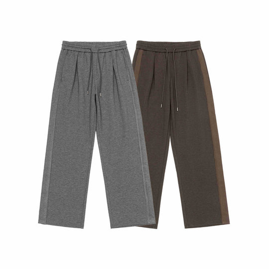 Damen weite Jogginghose aus Baumwollmix mit Kontrastseitenstreifen und Tunnelzug Shop Nory