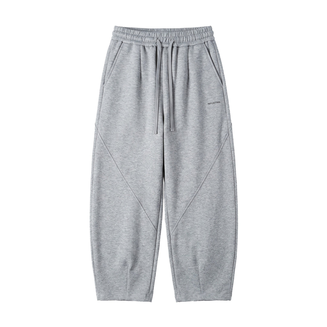 Damen Kurzgeschnittene Sweathose mit elastischem Bund und Ziernähten Shop Nory