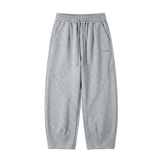 Damen Kurzgeschnittene Sweathose mit elastischem Bund und Ziernähten Shop Nory