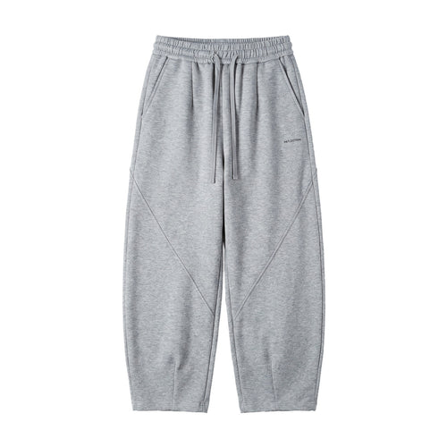 Damen Kurzgeschnittene Sweathose mit elastischem Bund und Ziernähten Shop Nory