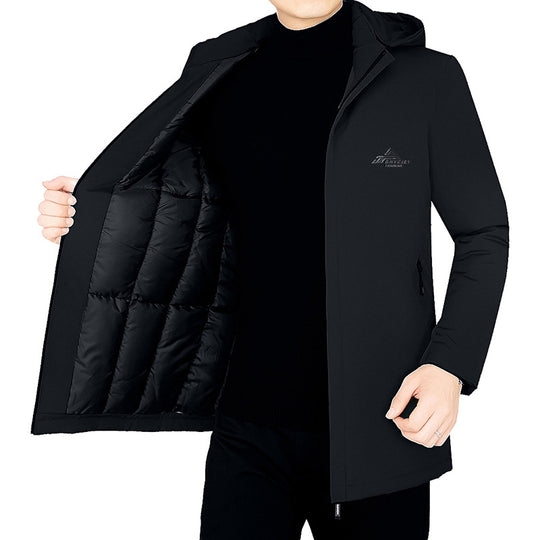 Herren Kapuzenparka mit gesteppter Thermofütterung und winddichter Außenhülle Shop Nory