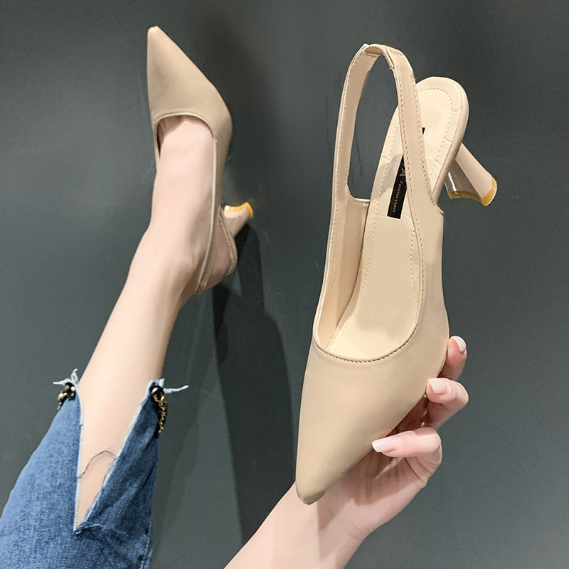 Damen Slingback Pumps mit stilvollem Plateau