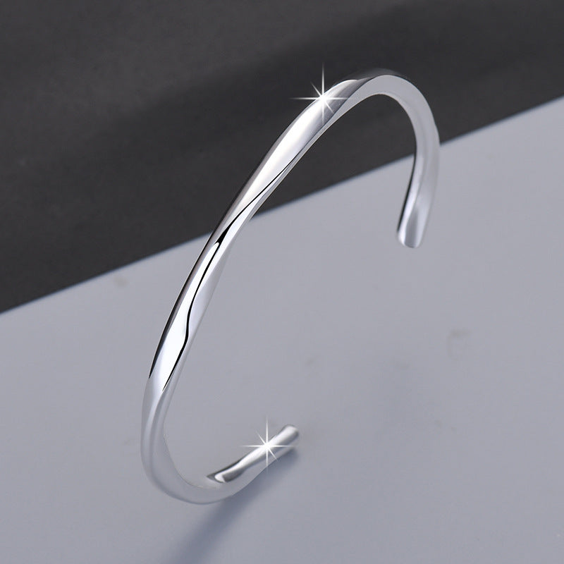 Damen Offene Armreife mit geschwungenem Design Shop Nory