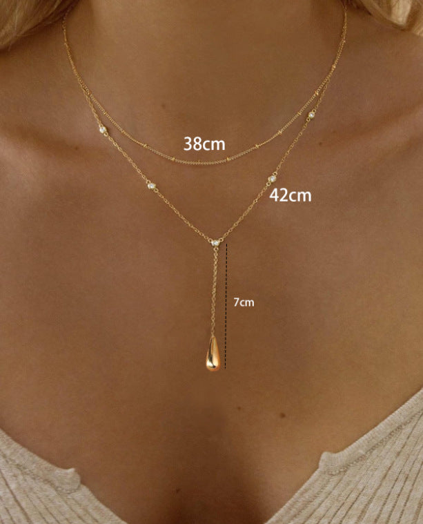 Damen Langlebige Halskette mit Herz- und Unendlichkeitssymbol Shop Nory