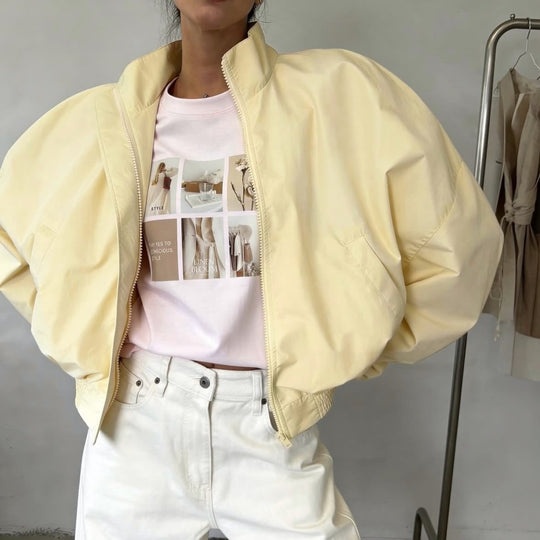 Damen Lässige Oversized Freizeitjacke