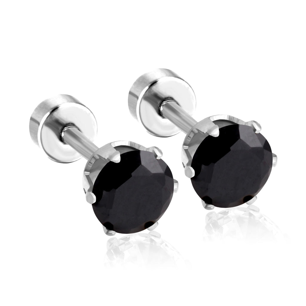 Damen Ohrstecker mit funkelndem Kristall und hochwertigem Edelstahl Shop Nory