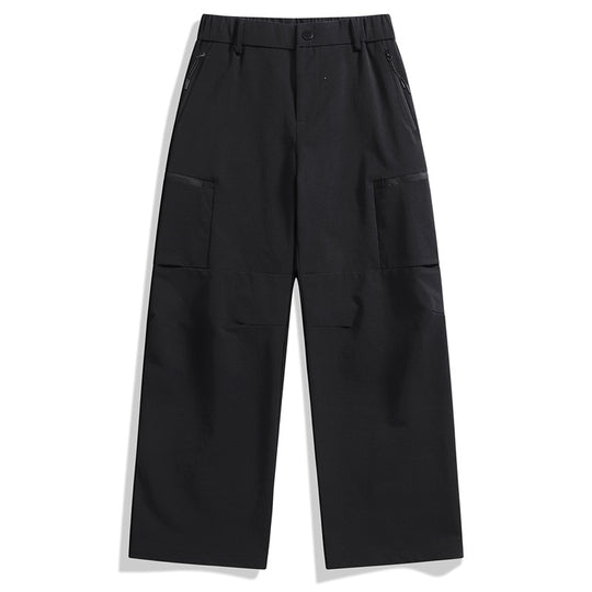 Herren weite Utility-Cargohose mit Reißverschluss‑Taschen und vorgeformten Knien Shop Nory