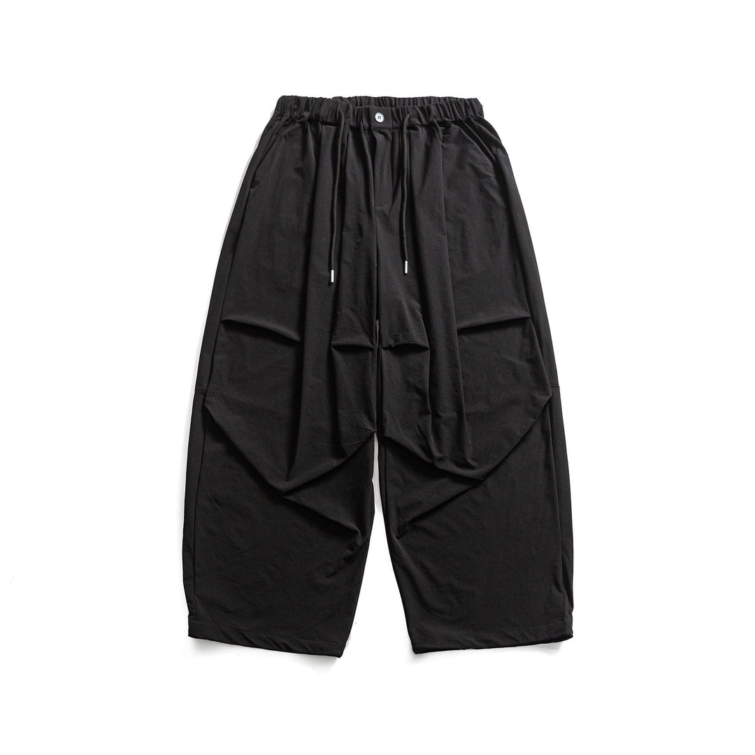 Damen Weite Cropped-Cargo-Culotte mit Tunnelzugbund und Falten-Detail Shop Nory