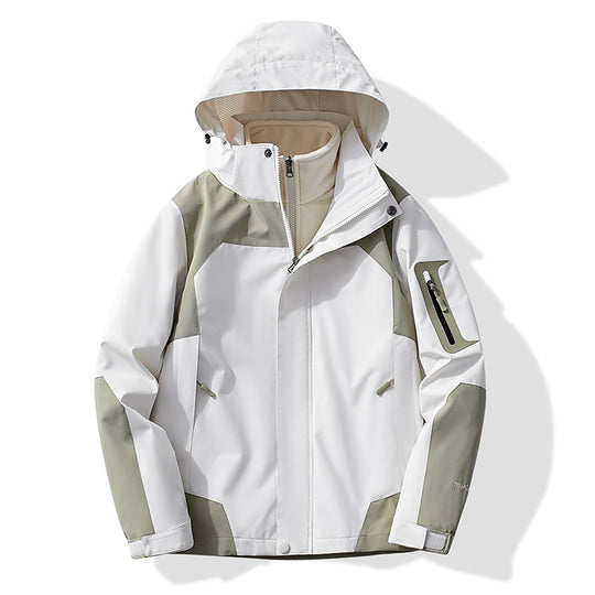 Damen Multifunktionale Trekking-Softshelljacke mit herausnehmbarer Fleece‑Innenlage und Kapuze Shop Nory