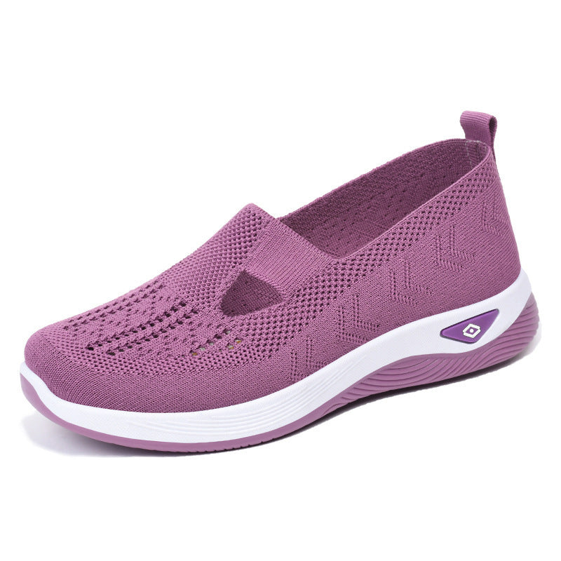 Damen nan leichte gestrickte Slipper mit orthopädischer Komfortsohle Shop Nory