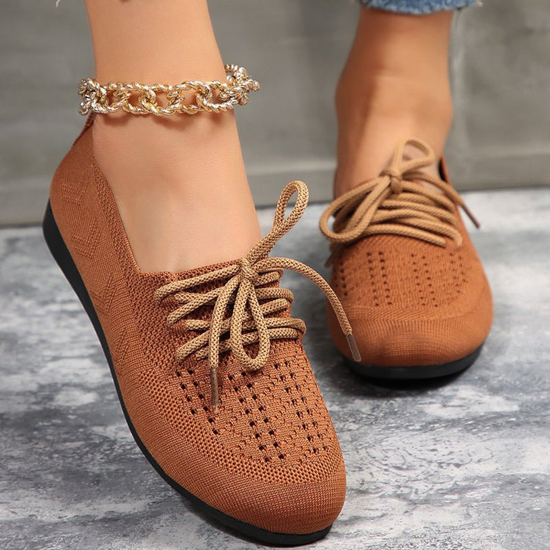 Lässige Flache Mesh Schuhe Shopnory