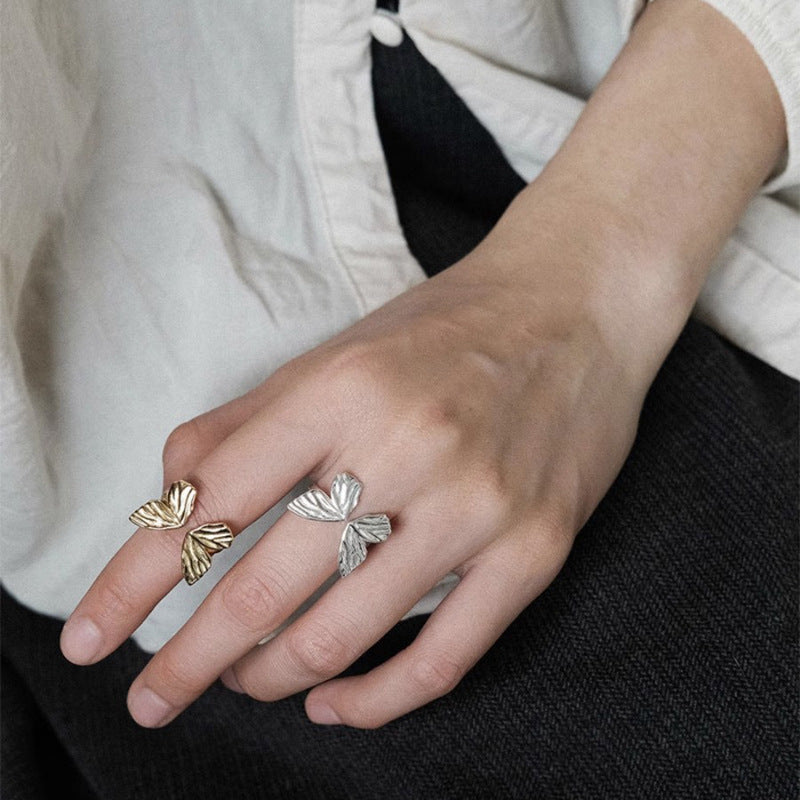 Damenring im eleganten Schmetterlingsdesign Shop Nory
