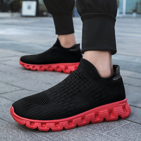 Damen Atmungsaktive Slip-On Sneakers mit dämpfender Sohle