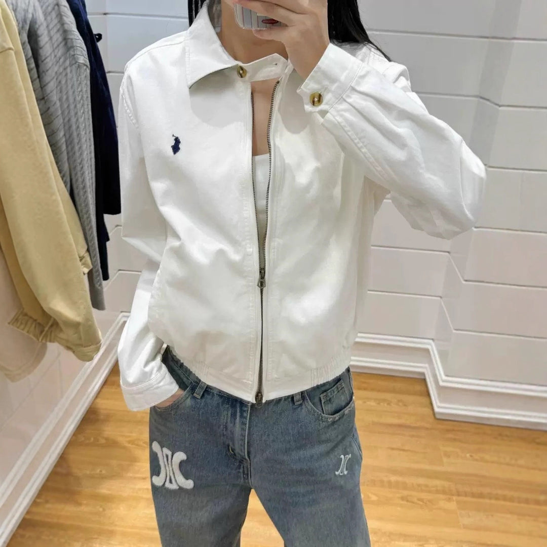 Damen Stilvolle Baumwolljacke Shop Nory