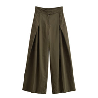 Olivgrüne lange Hose