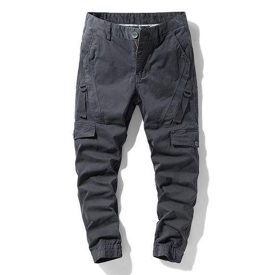 Herren funktionale Cargo‑Joggerhose im Utility‑Workstyle mit Elastikbündchen Shop Nory