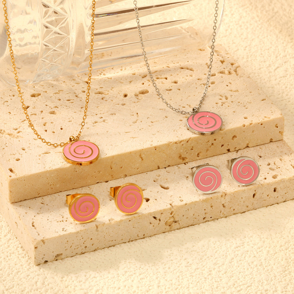Damen Schmuckset mit Krone und funkelnden Zirkonia Shop Nory