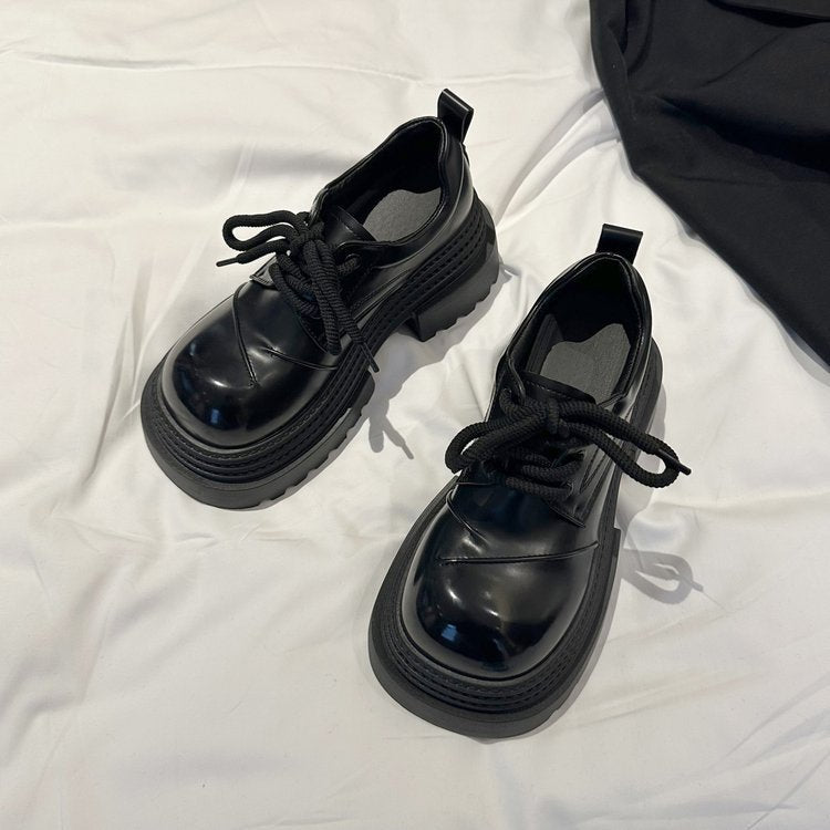 Damen modische Schnürschuhe mit rutschfester Sohle und innovativem Design
