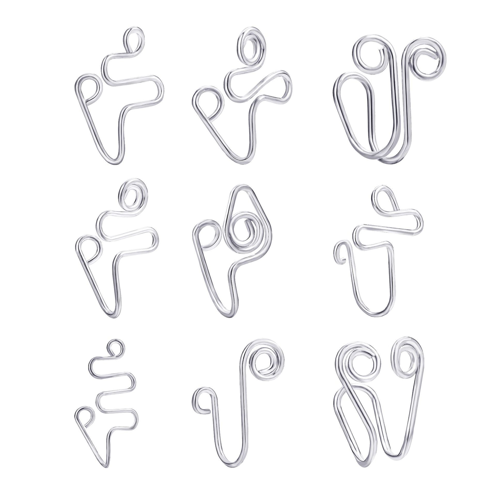 Damen modischer Haarclip mit elegantem Spiraldesign Shop Nory