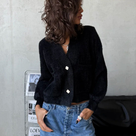 Damen Cozy Strickjacke Shop Nory