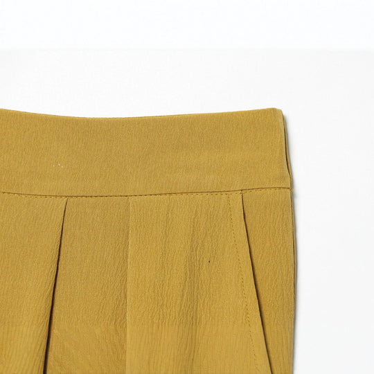 Damen Haremshose mit hohem Bund, Plissee-Falten und geknoteten Bündchen Shop Nory