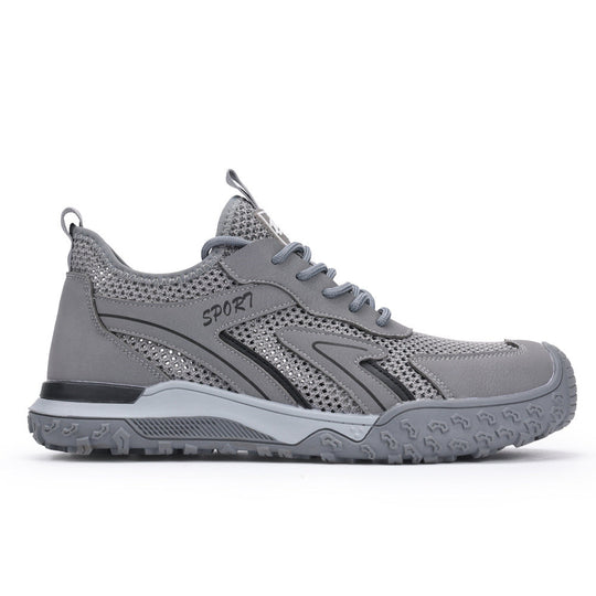 Herren hoch atmungsaktive Sportsneakers mit rutschfester Sohle und flexiblem Schaft Shopnory
