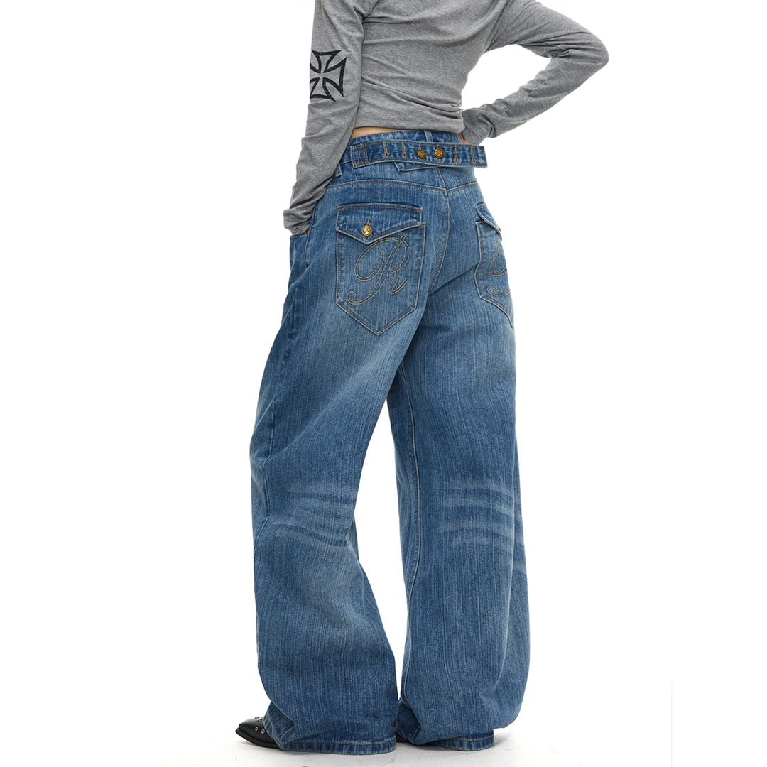Damen Weitgeschnittene Jeans Shop Nory 1787982170