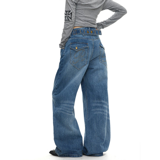 Damen Weitgeschnittene Jeans Shop Nory 1787982170