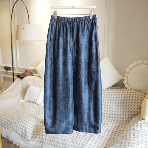 Damen Leichte und bequeme Palazzo-Hose Shop Nory