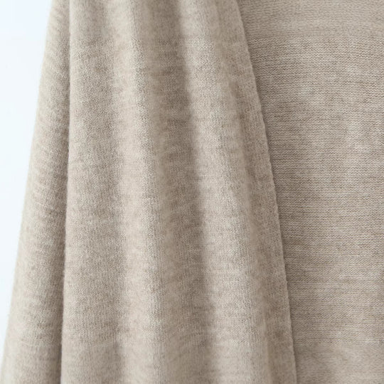 Damen Oversize Strick-Set mit Longcardigan, Knopf-Weste und weiten Hosen Shop Nory
