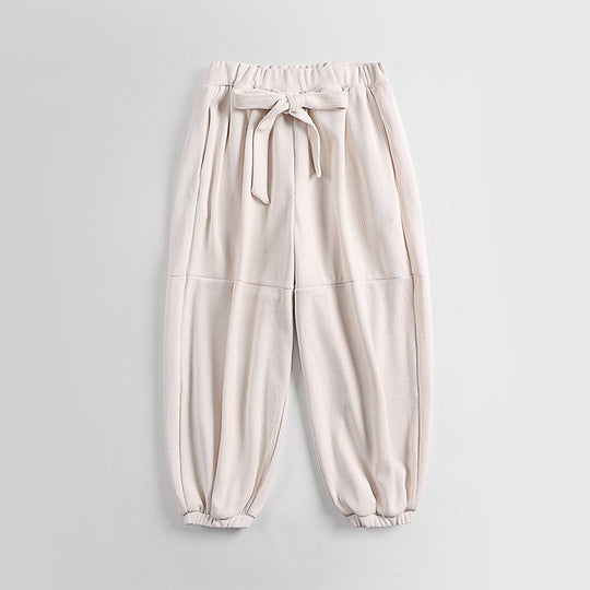 Damen Ripp-Joggerhose mit Tunnelzug hohem Bund und elastischen Bündchen Shop Nory