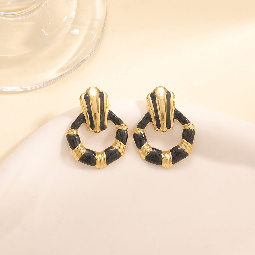 Damen Ohrringe im eleganten Muschel-Design Shop Nory