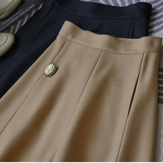 Damen Eleganter, schwingender Midirock Shop Nory