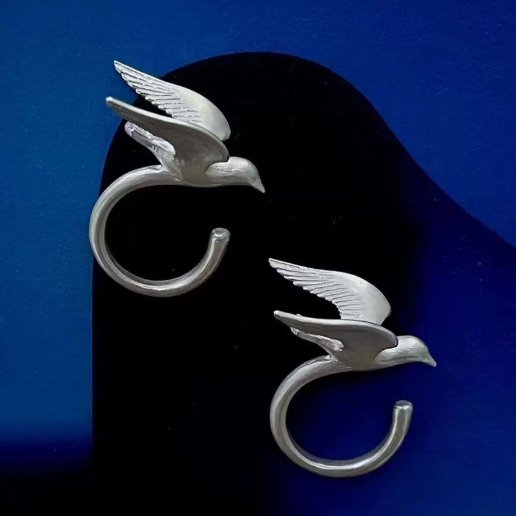 Damenring mit kunstvollem Vogelmotiv Shop Nory