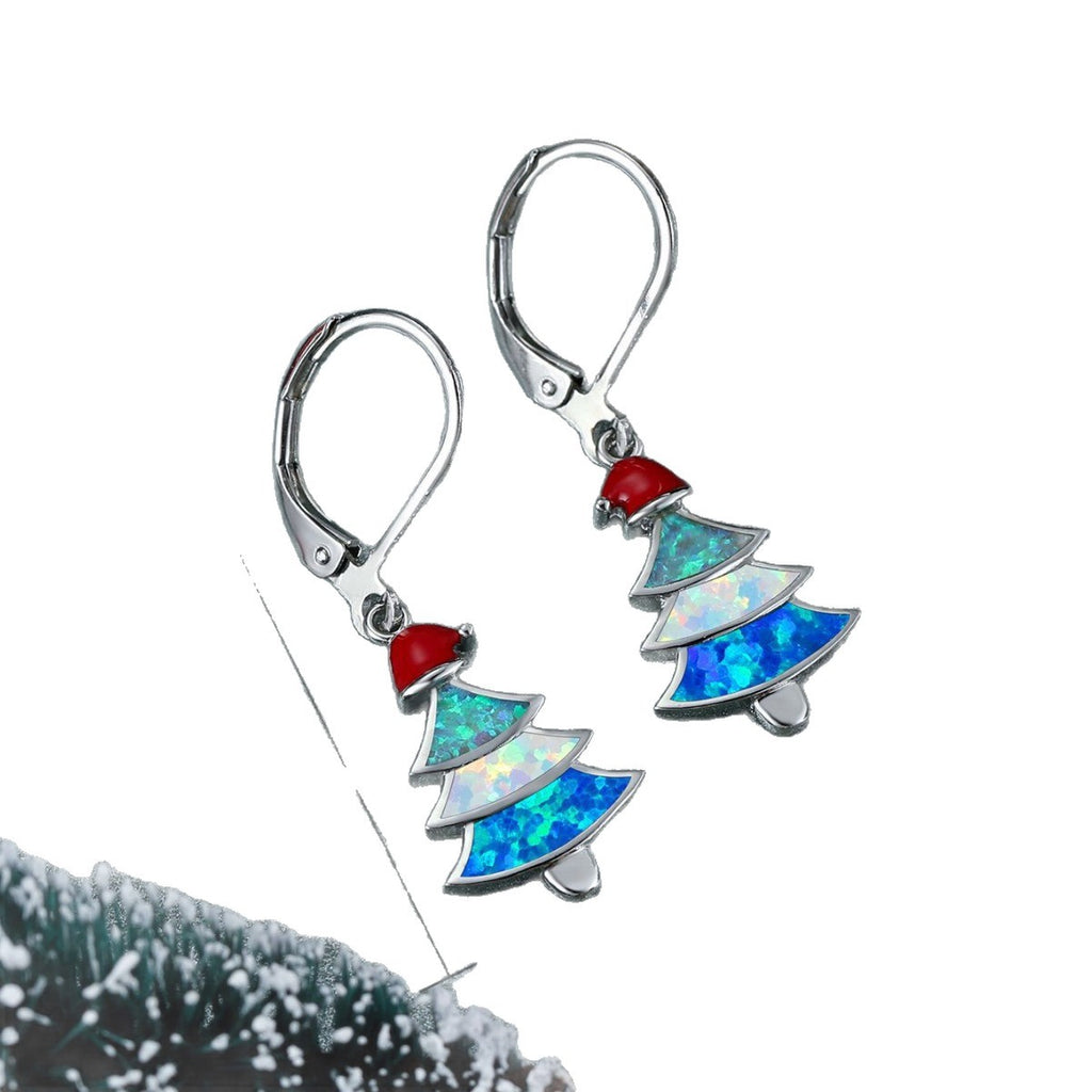 Damen Weihnachtsbaum Ohrringe Shop Nory
