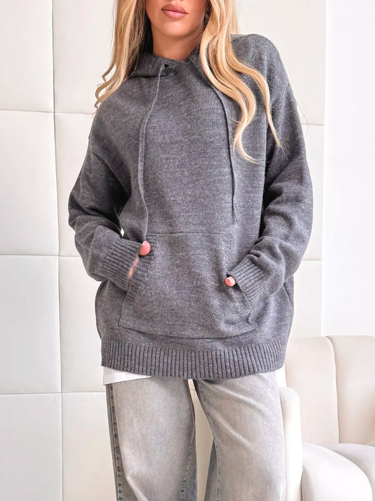 Damen Bequemer Kapuzenpullover
