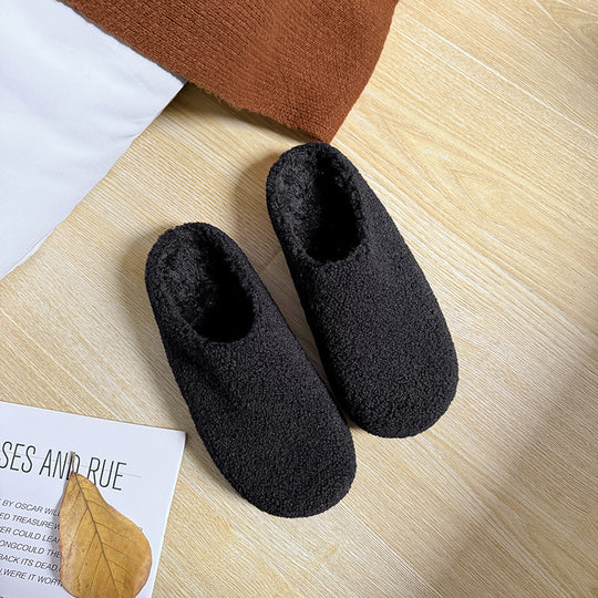 Damen Gefütterte Hausschuhe‑Slipper aus Teddyfleece mit gepolstertem Komfortfußbett Shop Nory