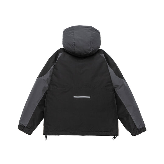 Herren Urbaner Tech-Parka mit Utility-Taschen, reflektierenden Details und verstellbarem Saum Shop Nory