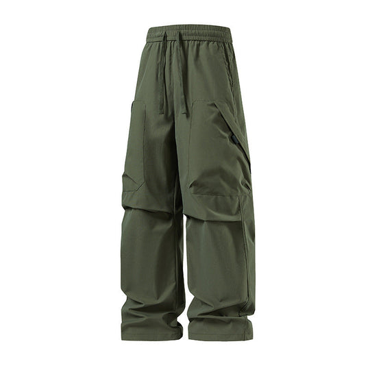 Herren technische Cargo-Hose mit verstellbarem Bund und praktischen Seitentaschen
