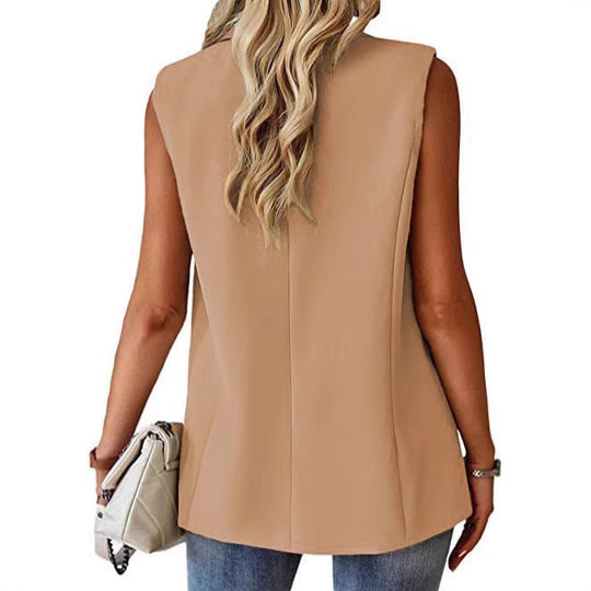 Damen Stylischer Blazer-Weste