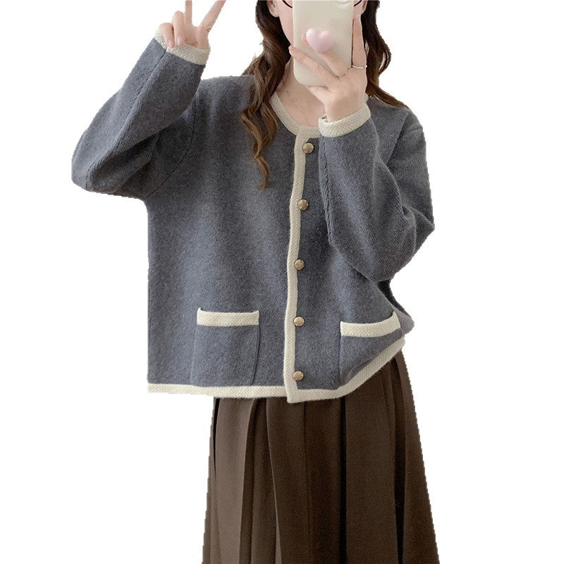 Damen Kuschelige Strickjacke Shop Nory