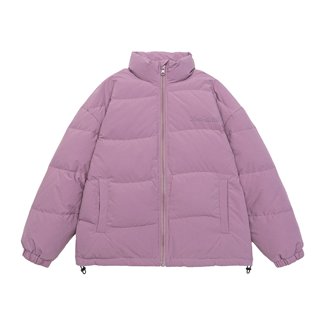 Damen Boxy Stepp-Pufferjacke mit hohem Stehkragen, Tunnelzug und elastischen Bündchen Shop Nory