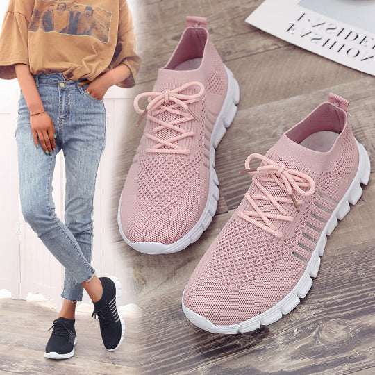 Damen Leichte Strick‑Sock‑Sneaker mit elastischem Schaft und flexibler Profilsohle Shop Nory