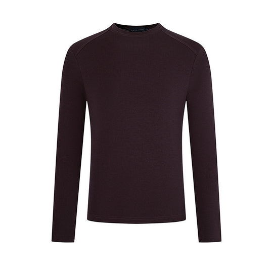 Herren Feinstrick-Pullover mit Rundhalsausschnitt aus Merinowolle Shop Nory