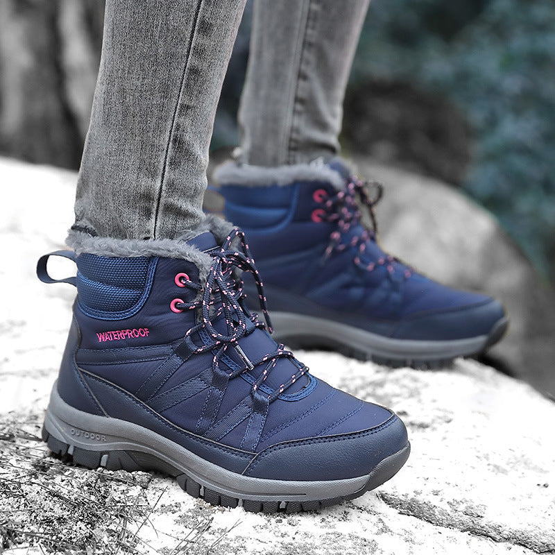 Damen Wasserfeste Winterstiefel mit isolierendem Futter und rutschfester Sohle Shopnory