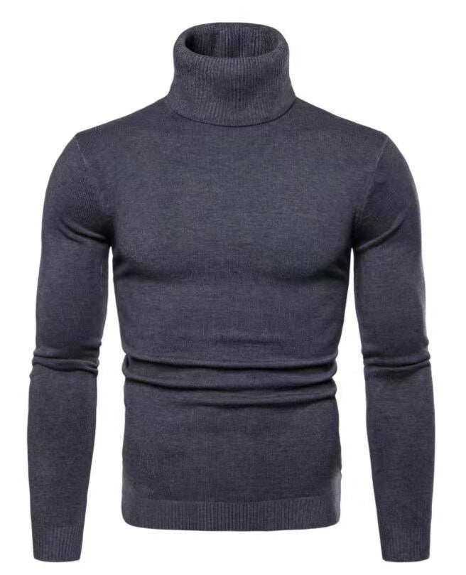 Herren Rollkragenpullover aus hochwertiger Baumwolle